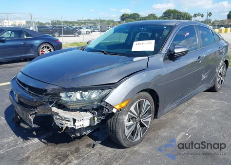 2017 Honda Civic Ex-T from USA, damaged, VIN 19XFC1F3XHE022048